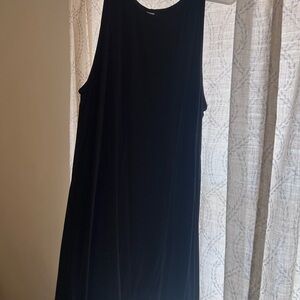 Elegant Black Sleeveless Dress